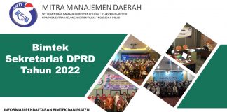 Info Jadwal Bimtek Sekretariat DPRD Tahun 2022