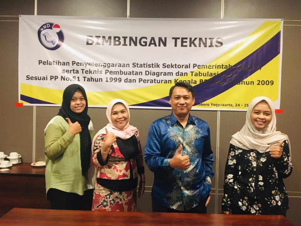Info Bimtek Pelatihan Aplikasi Satu Data Statistik Sektoral Tahun 2022 - 2022