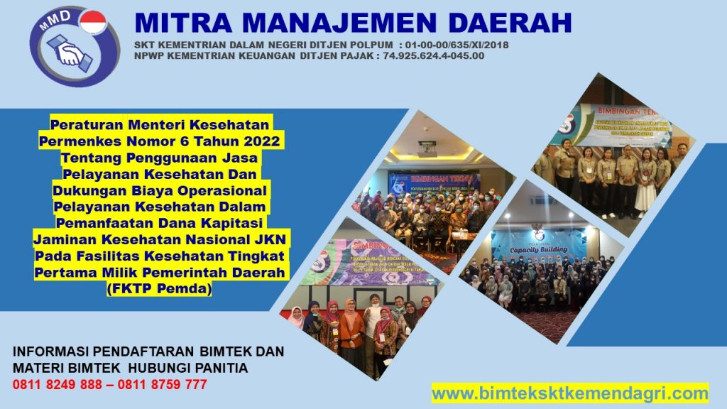 BIMTEK SOSIALISASI PERMENKES NO.6 TAHUN 2022