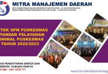 INFO BIMTEK SPM PUSKESMAS -STANDAR PELAYANAN MINIMAL PUSKESMAS TAHUN 2022/2023