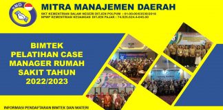 BIMTEK PELATIHAN CASE MANAGER RUMAH SAKIT TAHUN 2022/2023