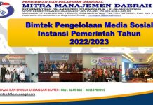 Info Bimtek Pengelolaan Media Sosial Instansi Pemerintah Tahun 2022/2023