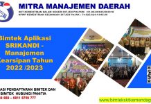 Bimtek Aplikasi SRIKANDI -Manajemen Kearsipan Tahun 2022 /2023