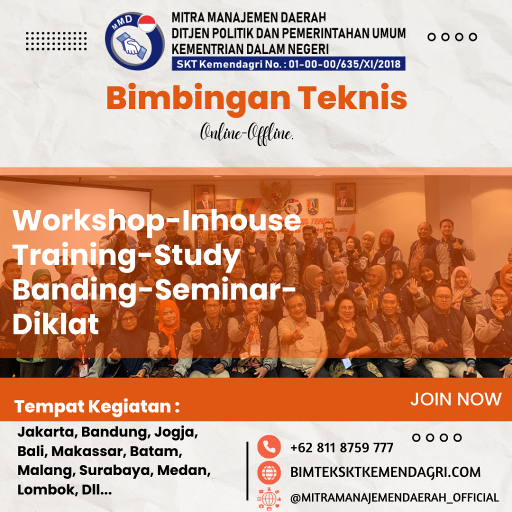 Bimtek Evaluasi kelembagaan Permenpan RB 20 Tahun 2018