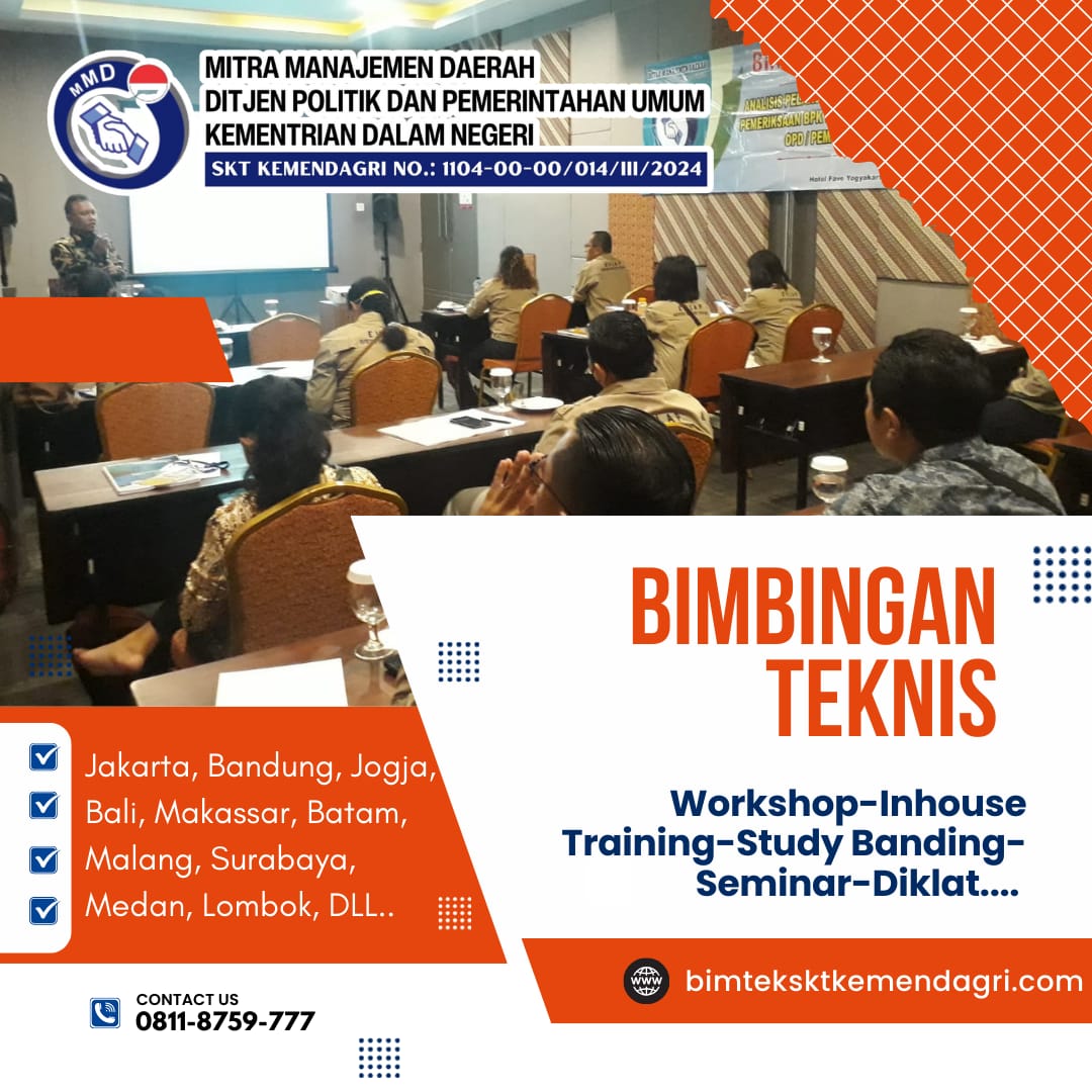 Bimtek Monitoring Center For Prevention (MCP) Area Manajemen Aparatur Sipil Negara (ASN) 2025/2026