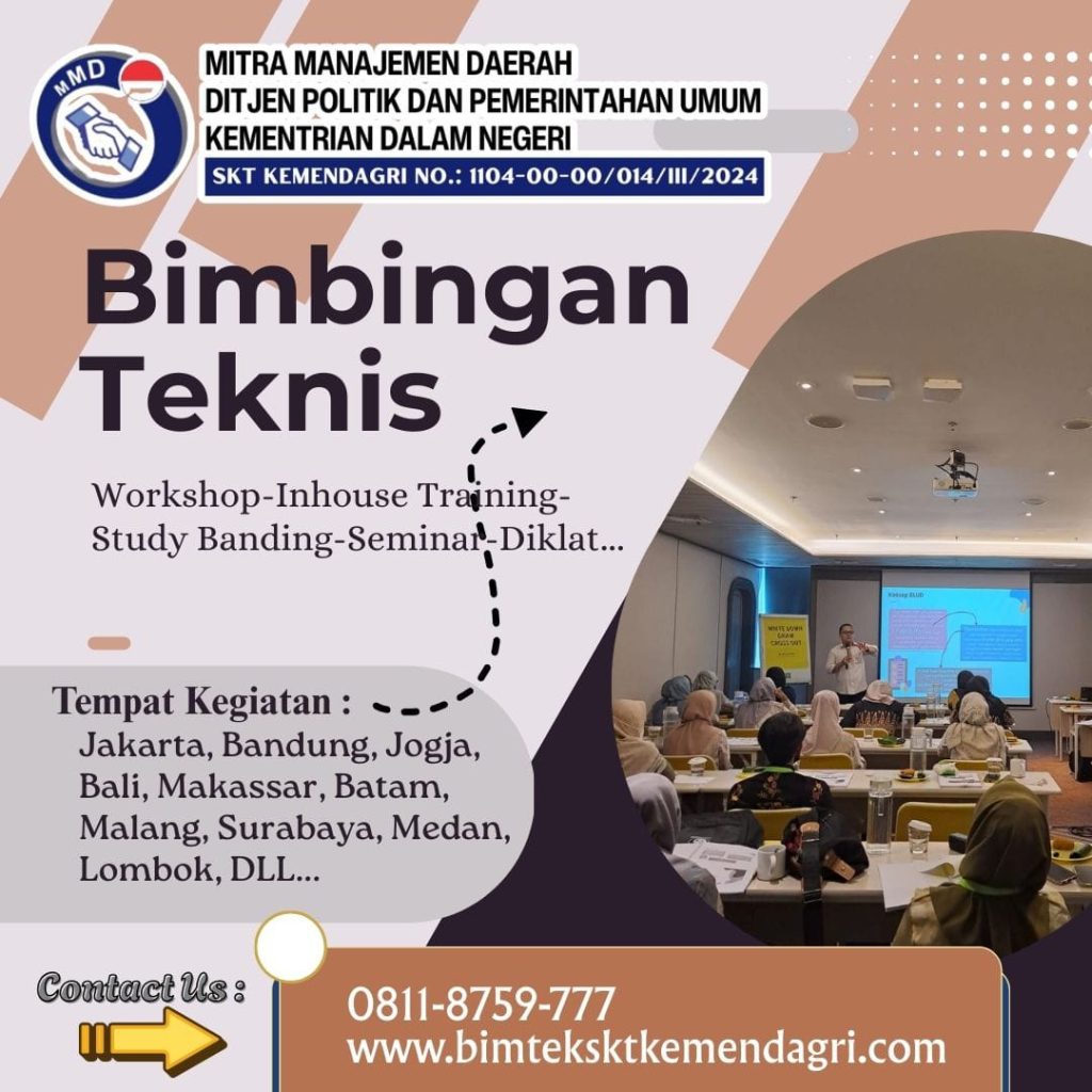 Bimtek ANJAB ABK Kepmenpan 173 Thn 2024 Jadwal 2025/2026
