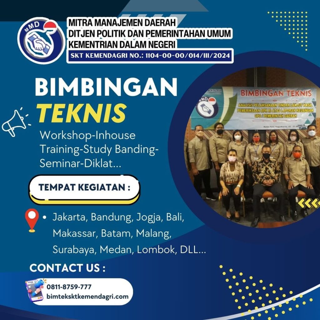 Bimtek Penggunaan Aplikasi Srikandi Berbasis Teknologi Informasi Dan Penghapusan Arsip Dinamis Dilingkungan Pemerintah Daerah Propinsi/Kab/Kota 2025/2026