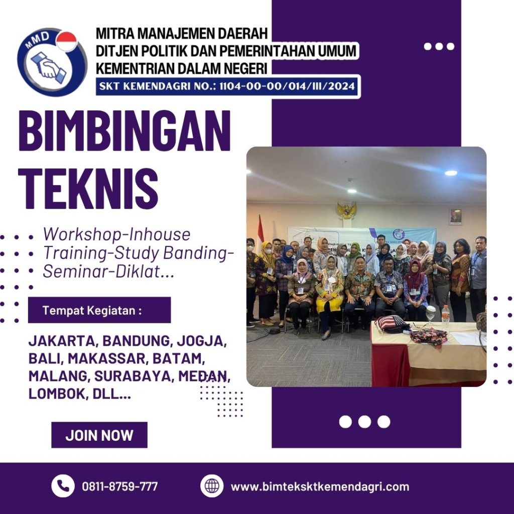 Bimtek Pengembangan Ekonomi Kreatif dan UMKM Daerah 2025/2026