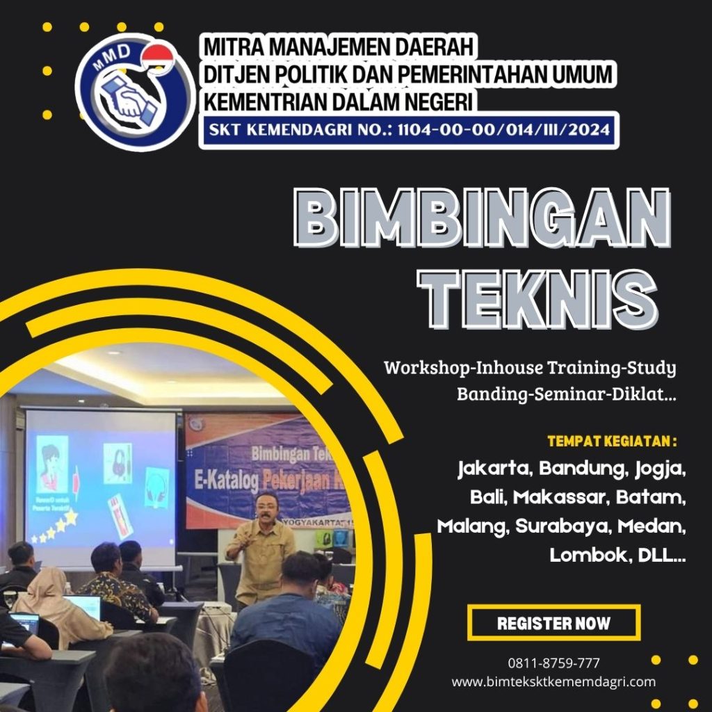 Bimtek pelatihan strategi investasi dan promosi ekonomi daerah 2025/2026