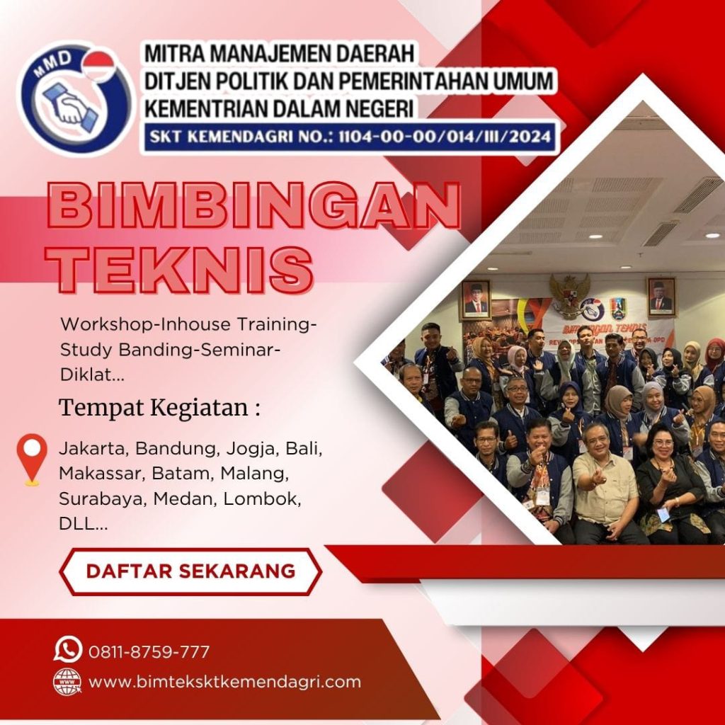 Bimtek Manajemen Proyek Teknologi Informasi Pemerintah (IT Project Management) 2025/2026
