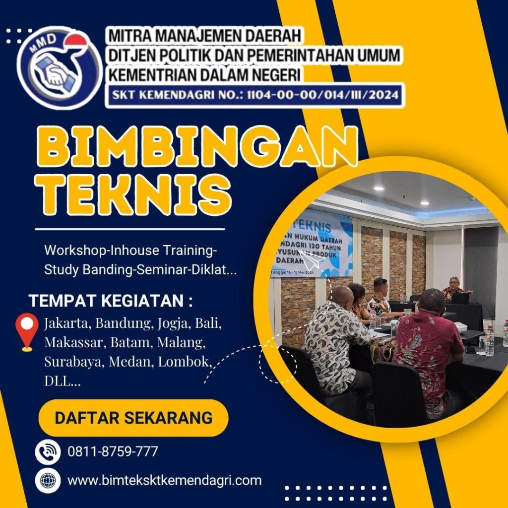 Bimtek Tata Kelola TIK Berbasis COBIT dan IT Governance 2025/2026