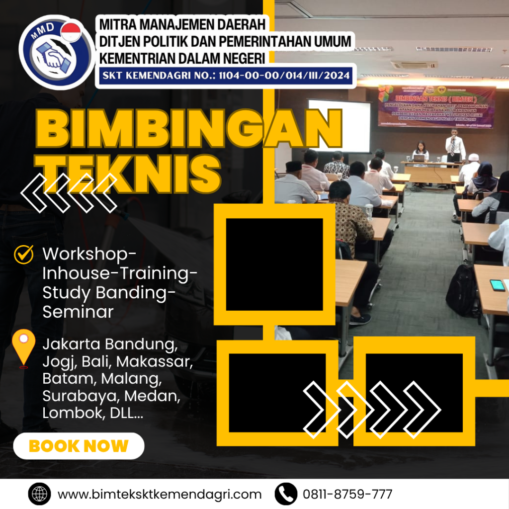 Bimtek Standar Operasional Prosedur (SOP) Bagian Rumah Tangga Setda 2025/2026