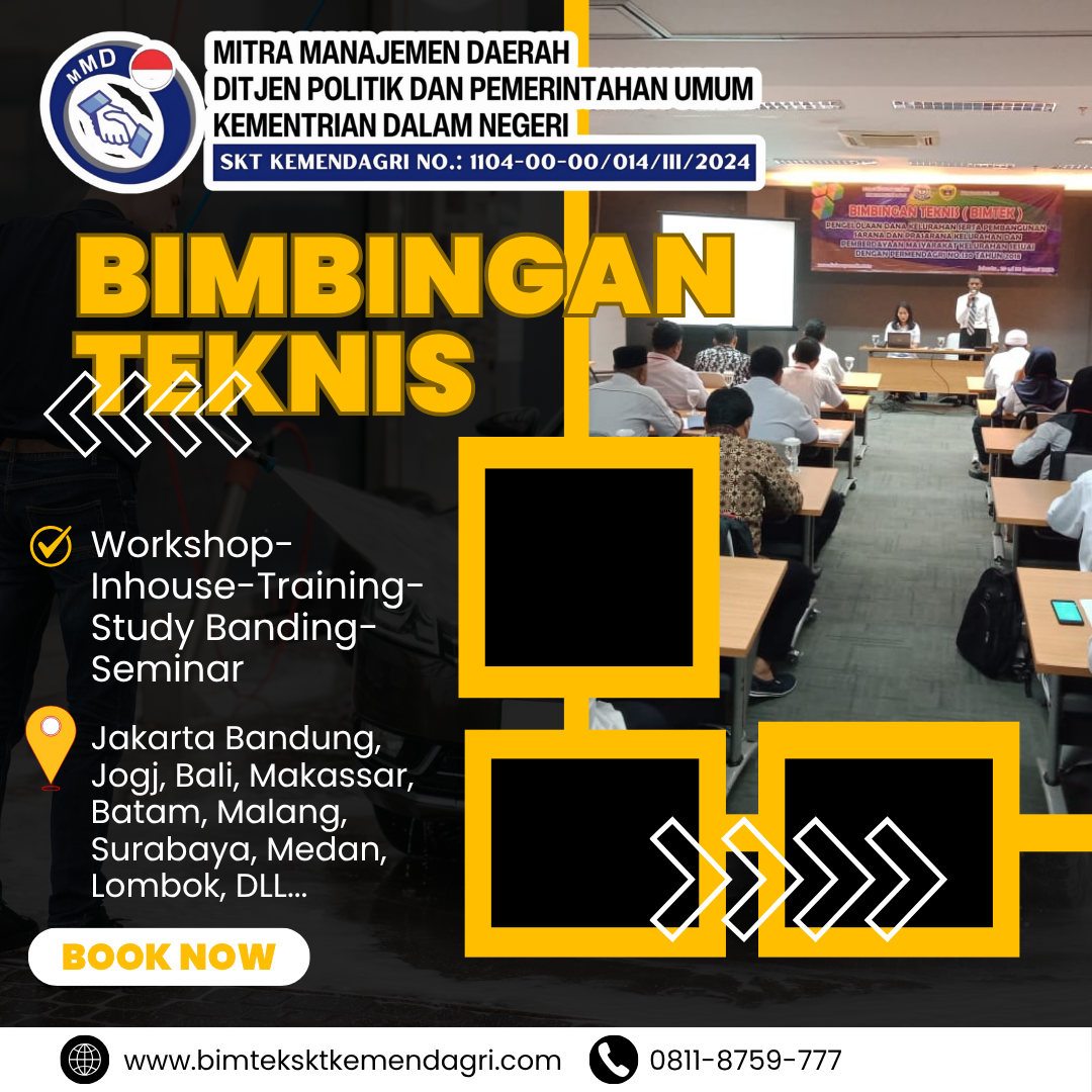 Bimtek Standar Operasional Prosedur (SOP) Bagian Rumah Tangga Setda 2025/2026