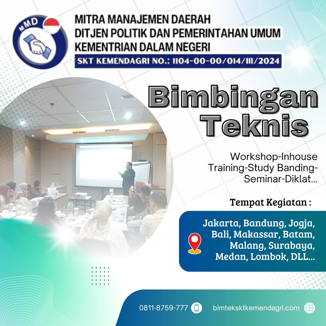 Bimtek Tata Cara Evaluasi Rancangan Perda dan Perkada 2025/2026