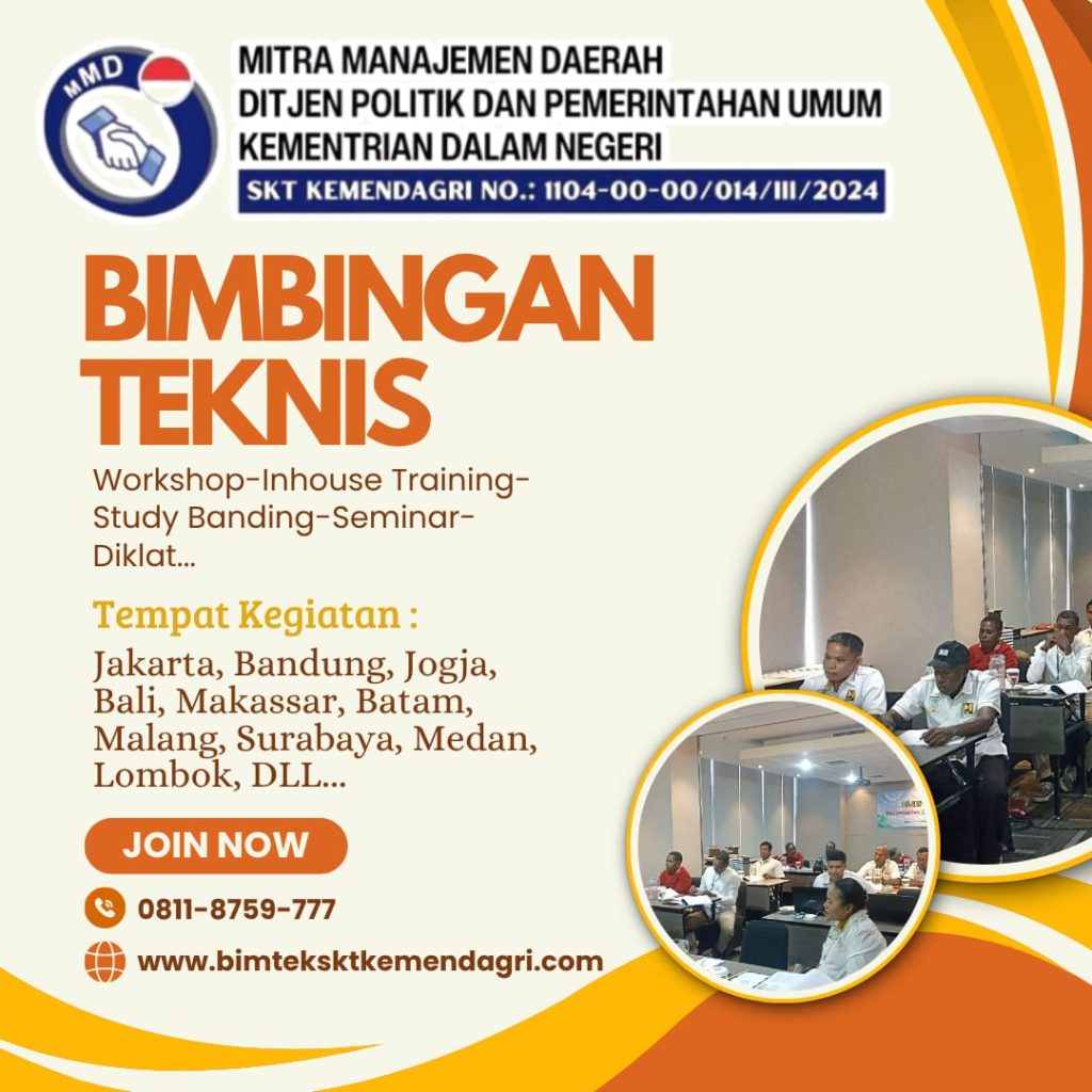 Bimtek Manajemen Penataan Kewenangan Antara Provinsi dan Kabupaten/Kota 2025/2026