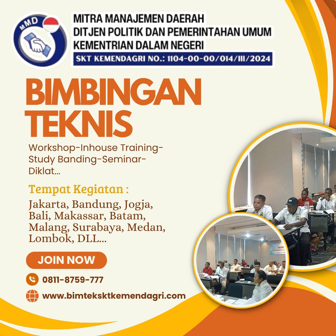 Bimtek Manajemen Penataan Kewenangan Antara Provinsi dan Kabupaten/Kota 2025/2026