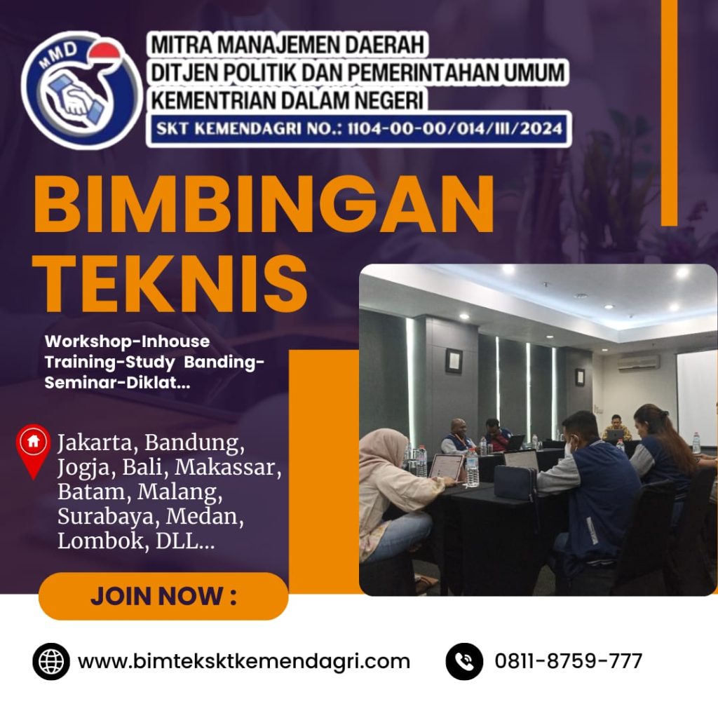 Bimtek Inovasi Daerah dalam Pelayanan Publik Berbasis Otonomi 2025/2026