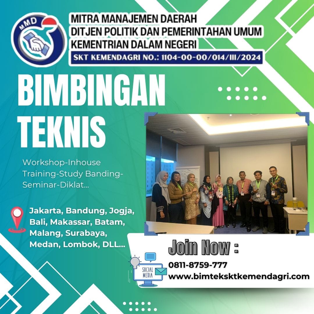 Bimtek Tata Kelola Kelembagaan Daerah Berbasis SPBE dan Digitalisasi 2025/2026